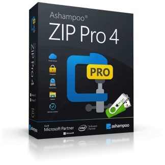 Ashampoo ZIP Pro 4 - File archiver compress, encrypt backup data Windows 11